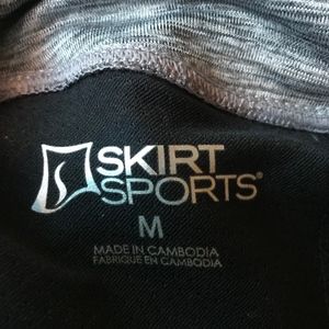 Black and White Sport Skort-Skirt